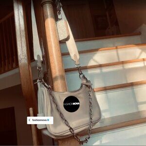 Fashion Nova - Fashion Week Beige/Tan Crossbody With Pouch Shoulder Bag